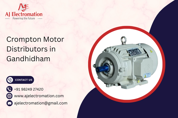 Crompton Motor Distributors in Gandhidham